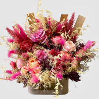 سبد گل مصنوعی رز ترکیبی